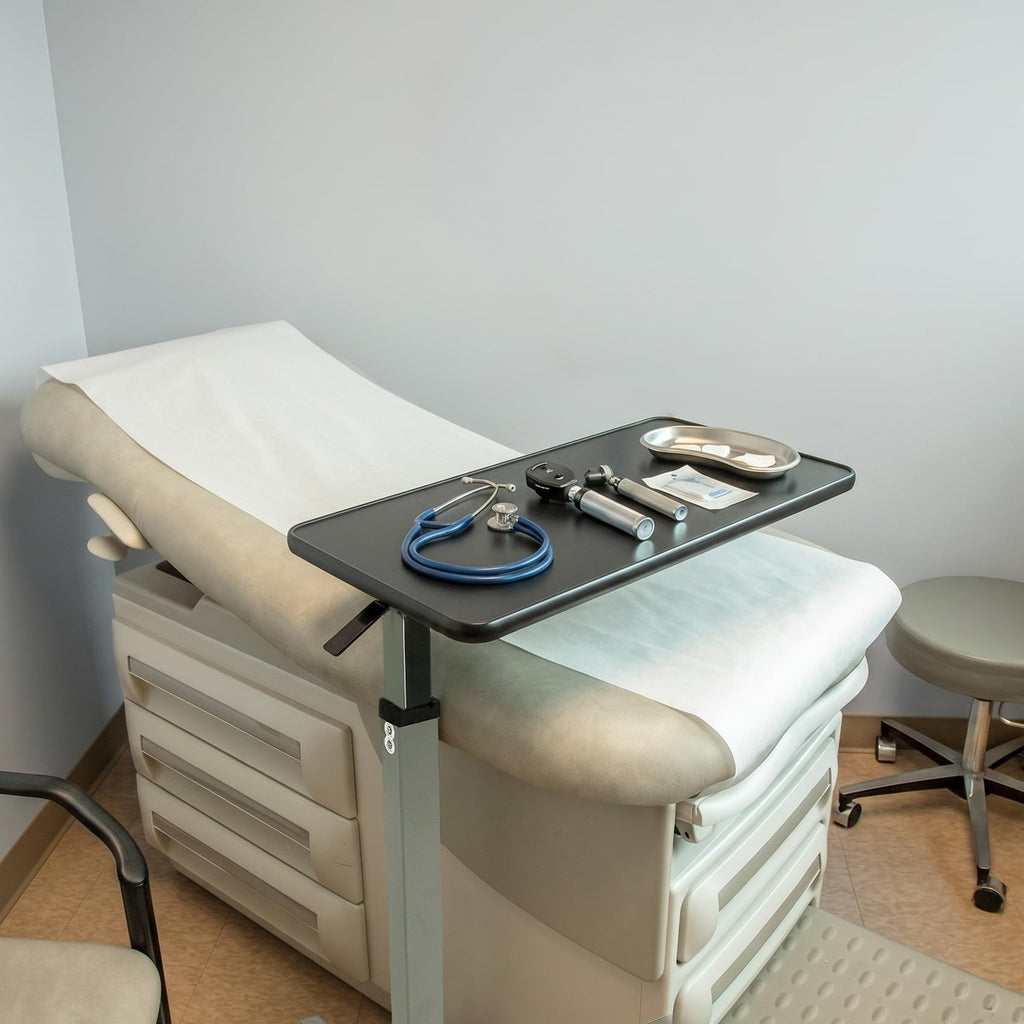 Adjustable Overbed Table with Wheels H35119
