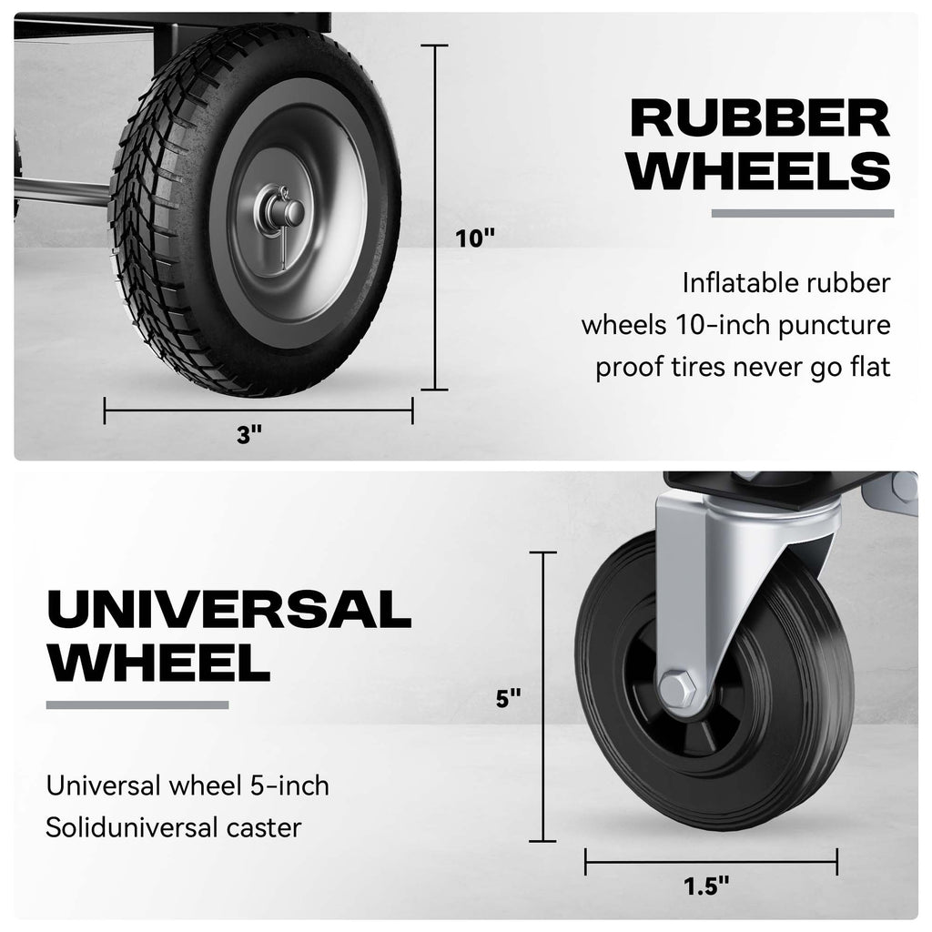 4-in-1 Convertible Dolly Cart S65180