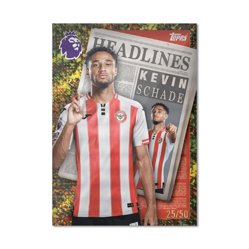 Premier League 2025-26 40 Cards Plus 3 Random Classic LE Cards D55462