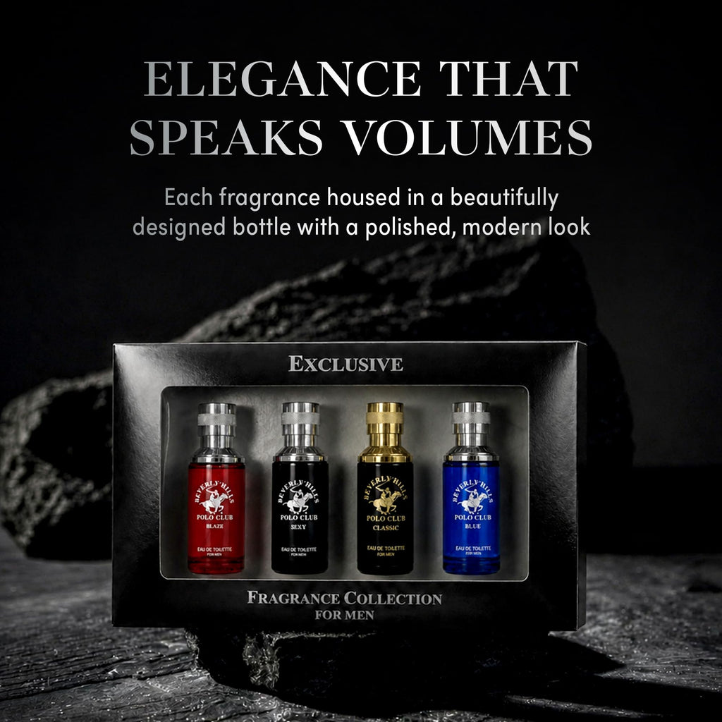 Men's 4 Eau de Toilette Colognes 1oz Gift Set A66746