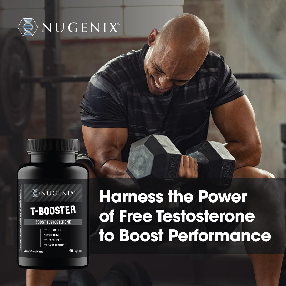 Testosterone Booster Supplement 90 Count J525872