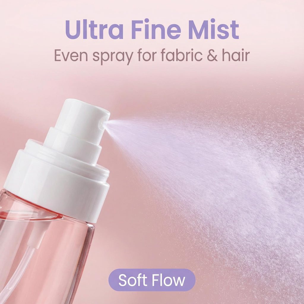 Pink 80ml Refillable Fine Mist Spray Bottle R81283