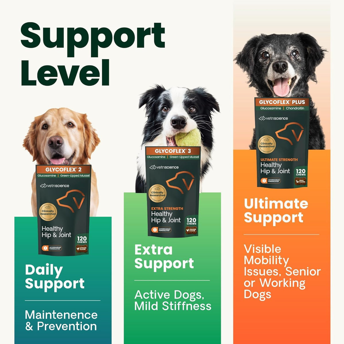 Chicken Hip & Joint Tablets for Dogs, 120 Count U576046