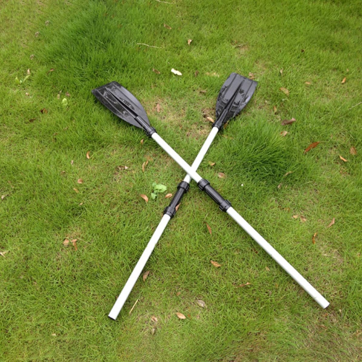2pcs Adjustable Aluminum Alloy Kayak Paddle Set H53733