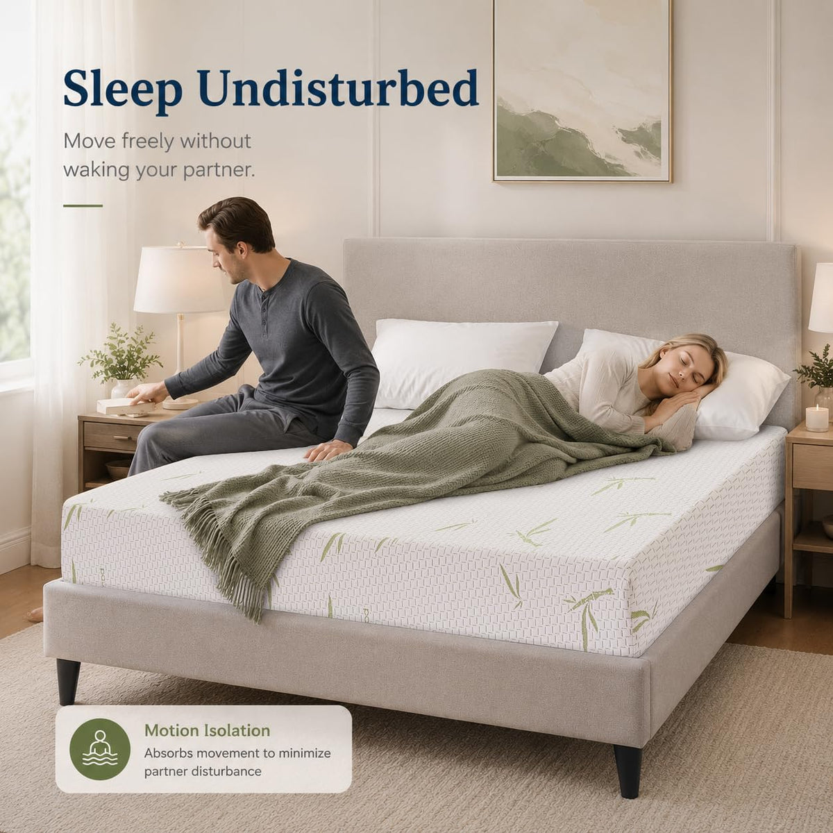 Twin 5 Inch Memory Foam Mattress D895
