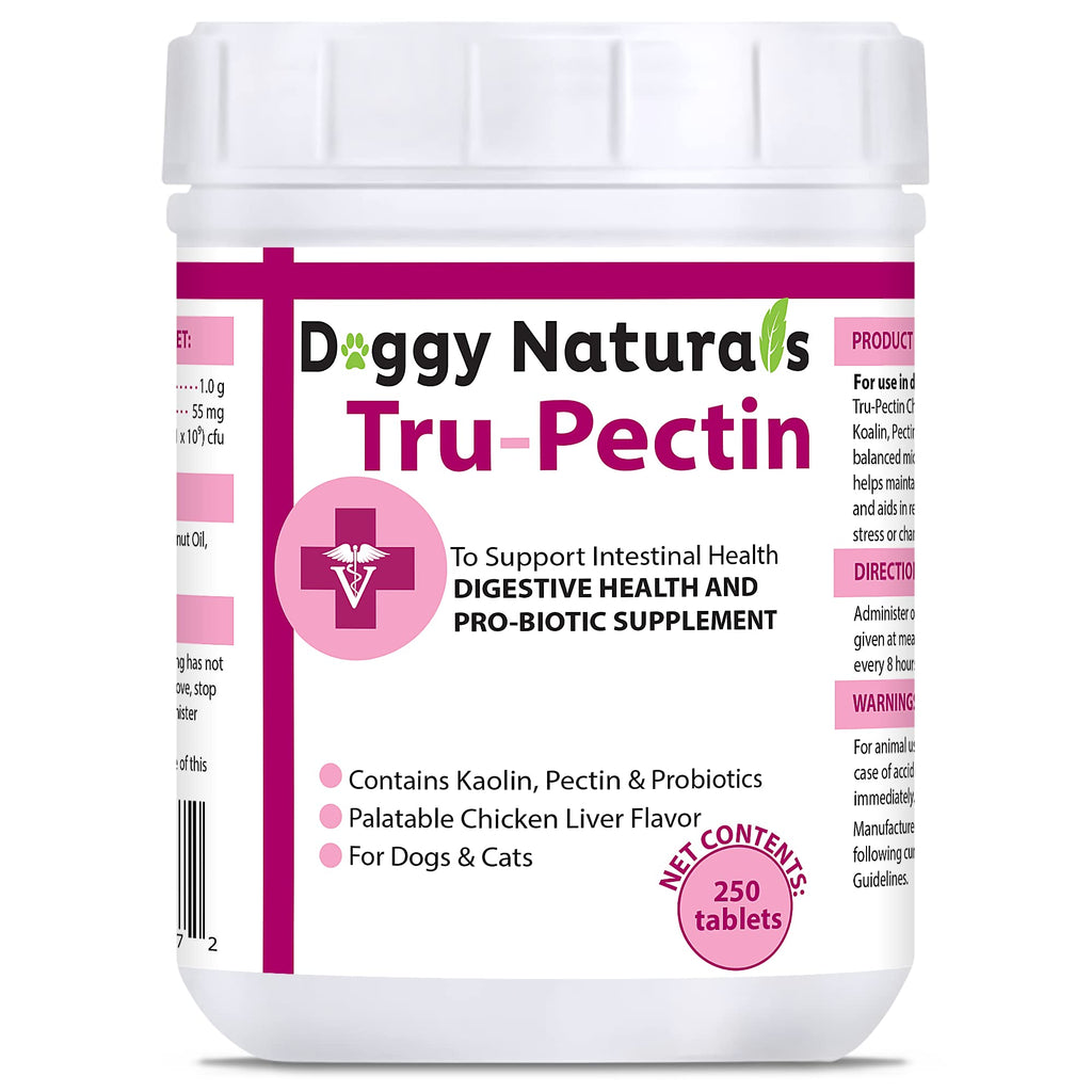 250 Tablets Chicken Liver Flavor Anti-Diarrheal for Dogs & Cats G94939