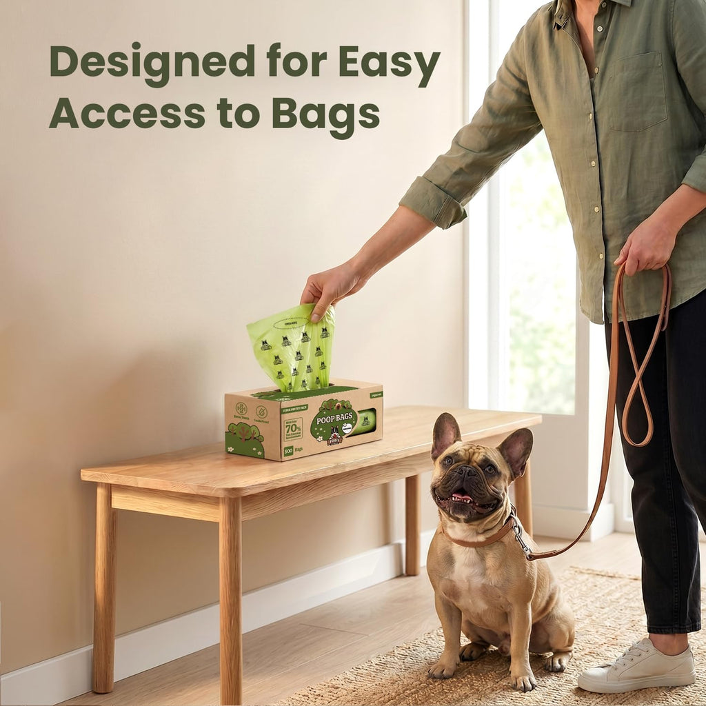 Large Dog Poop Bags, 500 Bags L38561