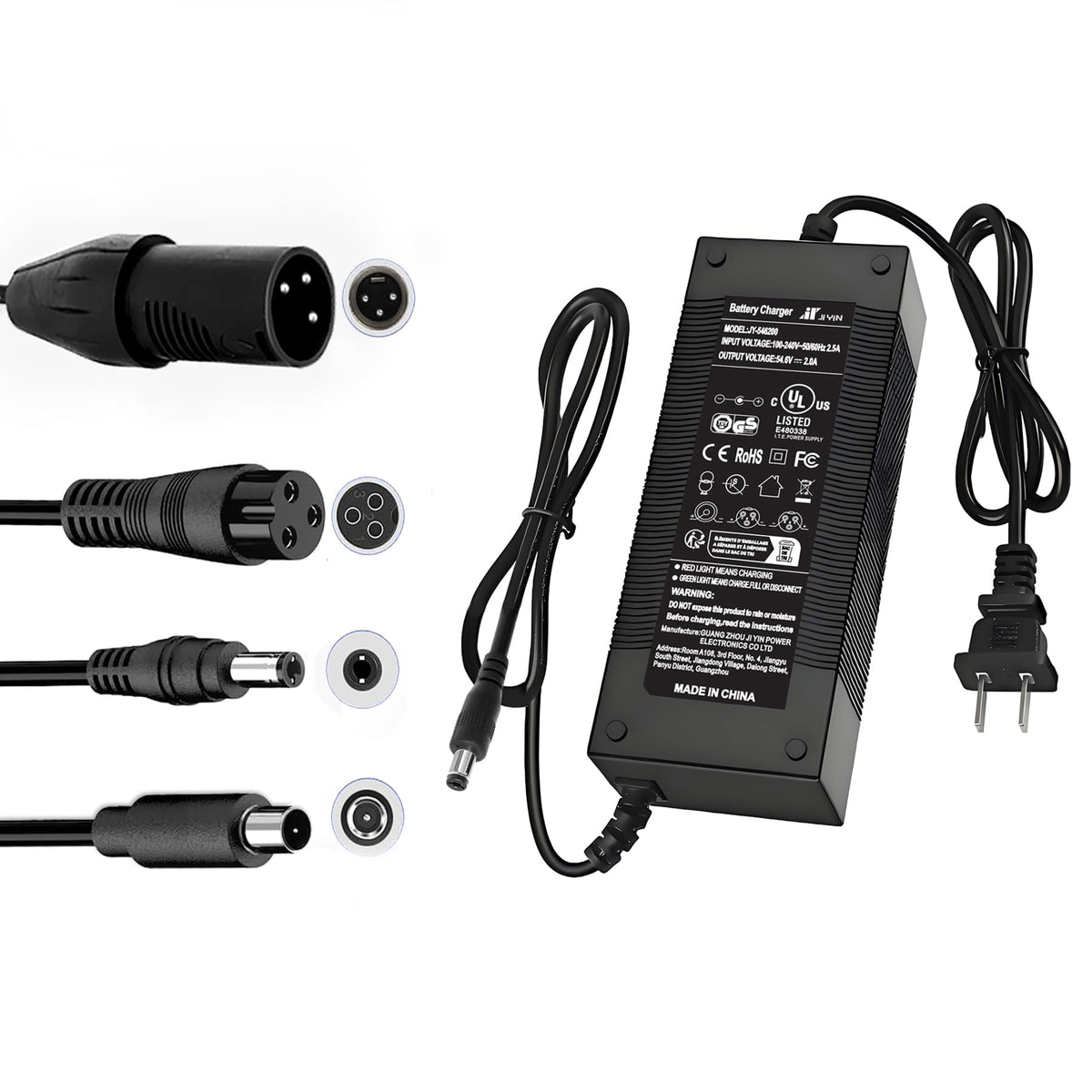 54.6V 2A Electric Bike Charger O9201