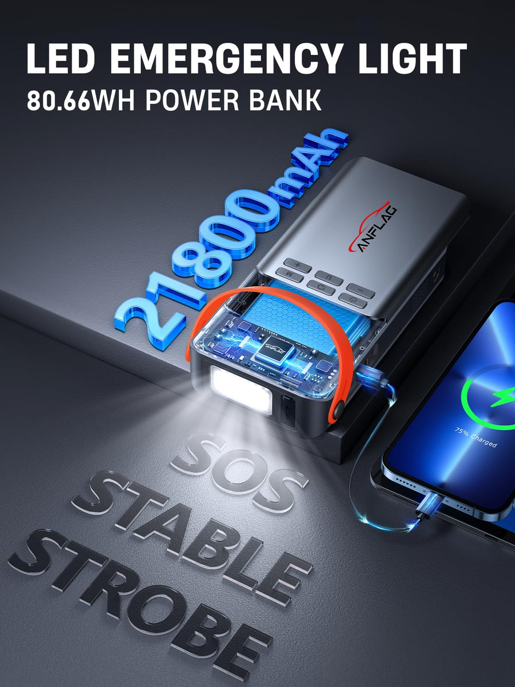 8-in-1 Car Jump Starter with Air Compressor S6106