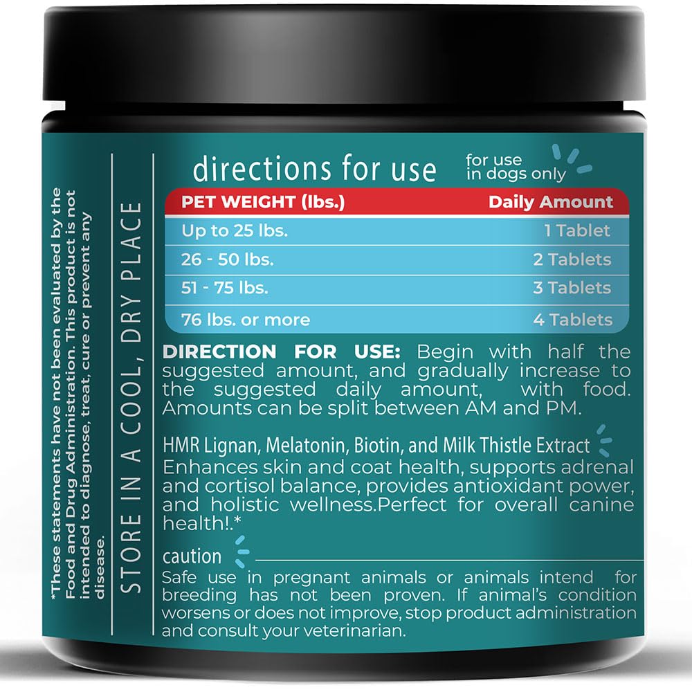 Melatonin, Biotin & Milk Thistle Complex for Dogs G587348