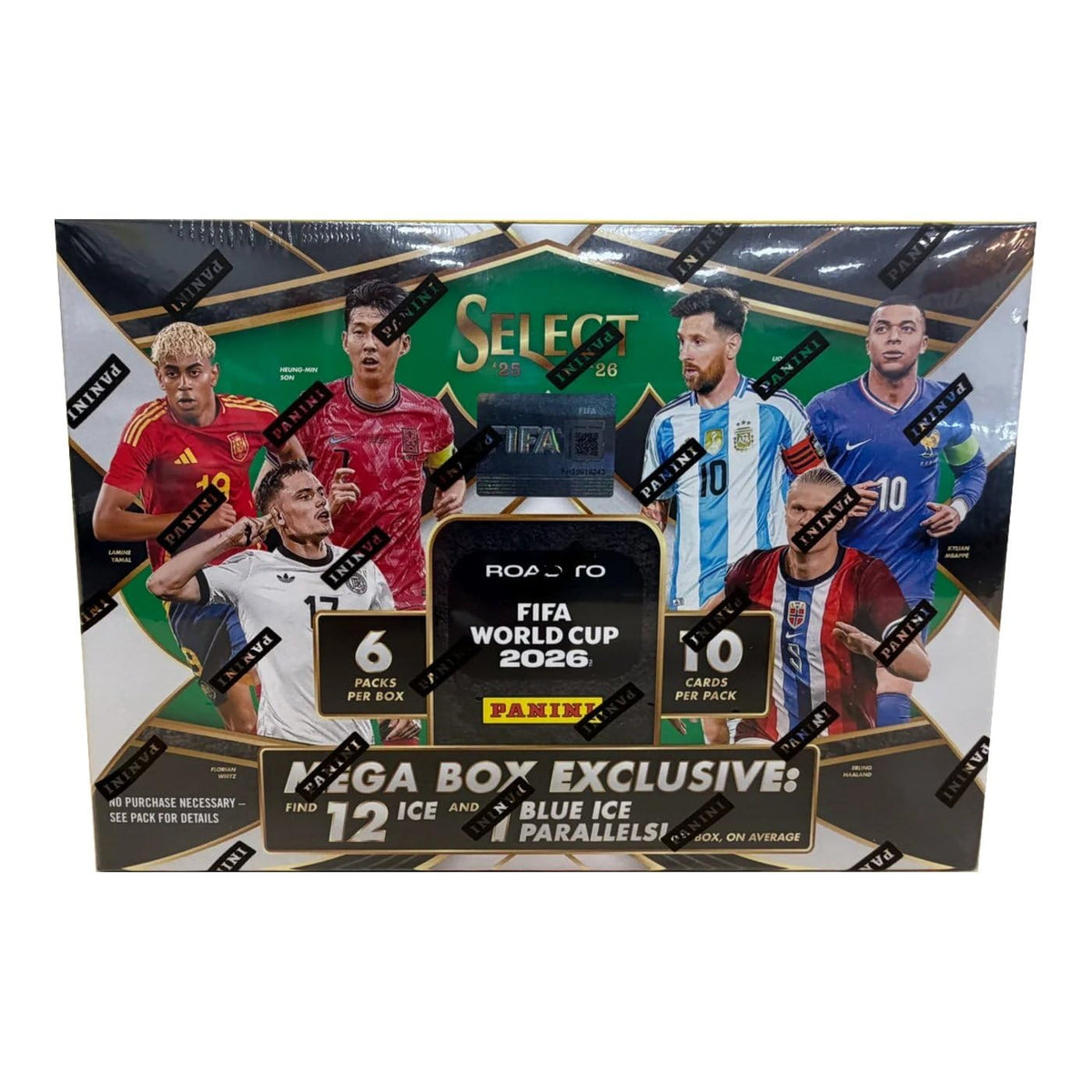 Panini Select Road to FIFA World Cup Soccer Mega Box Y544