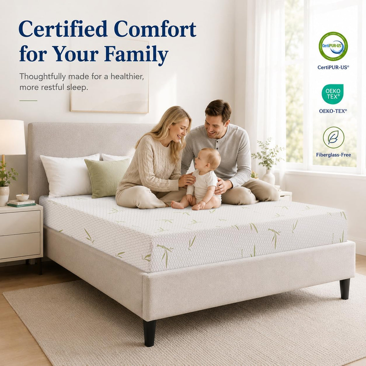 Twin 5 Inch Memory Foam Mattress D895