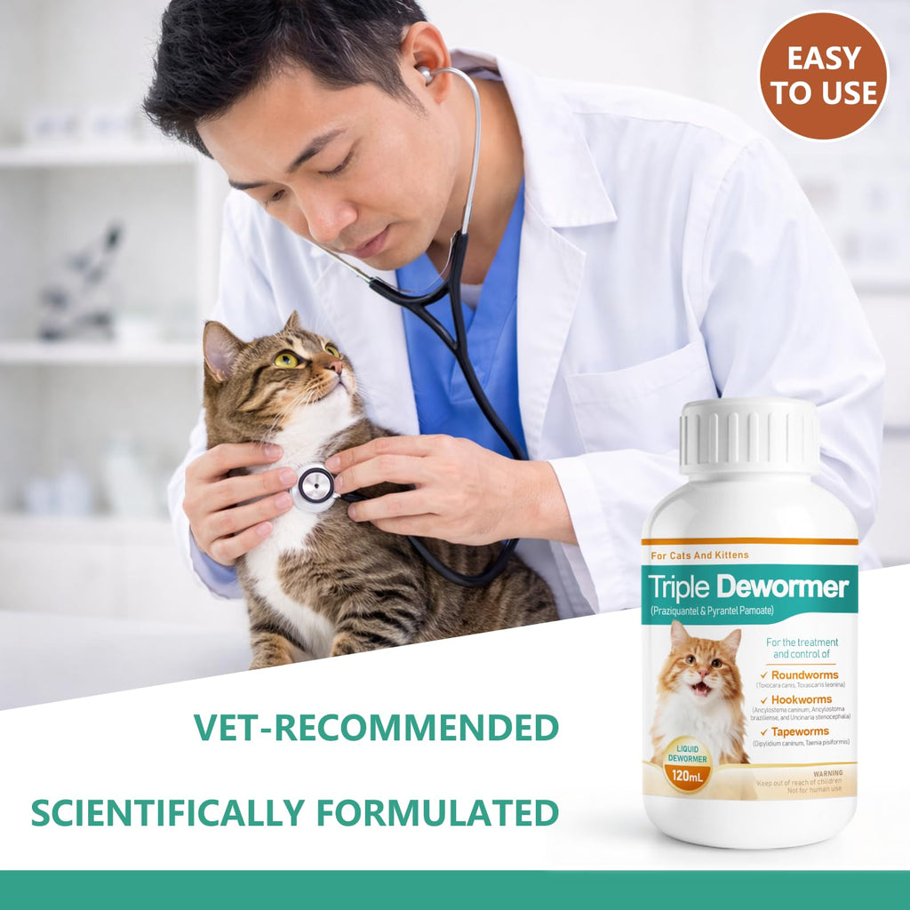 Liquid Cat Dewormer 120 mL H597