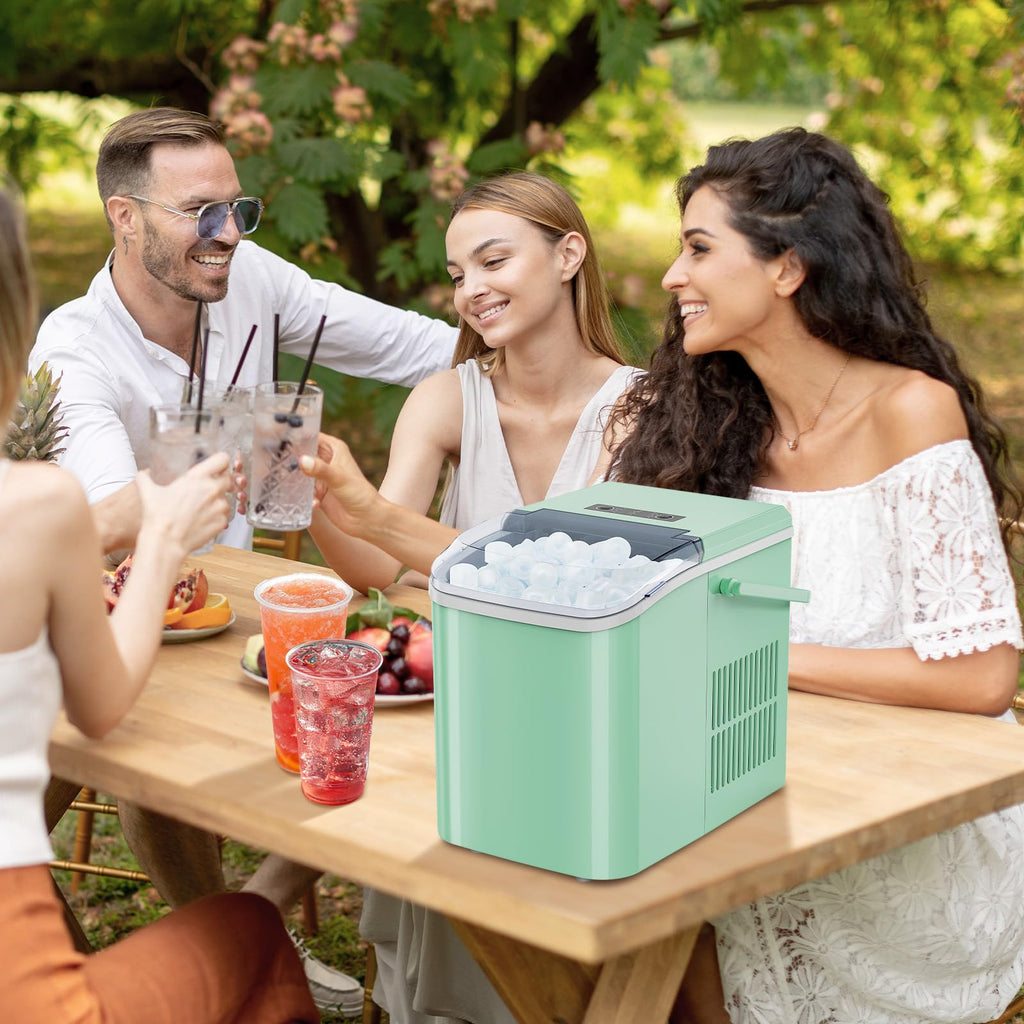 Portable Ice Maker Machine with Handle C462840