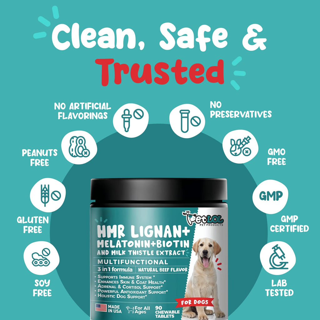 Melatonin, Biotin & Milk Thistle Complex for Dogs G587348