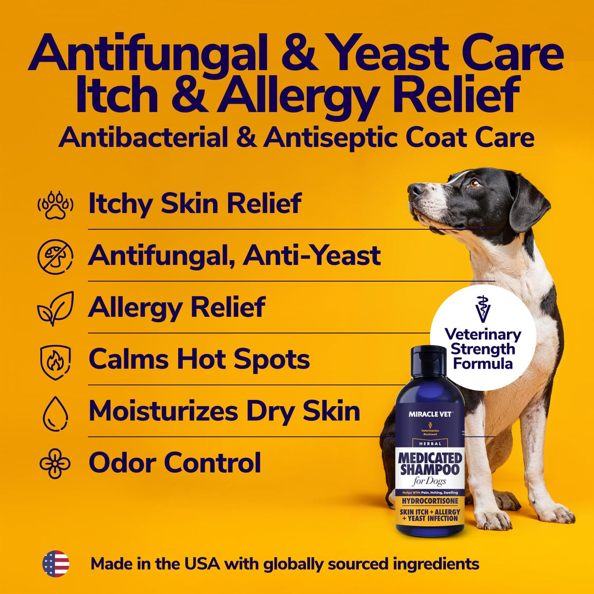 Medicated Dog Shampoo 8 fl oz N69013