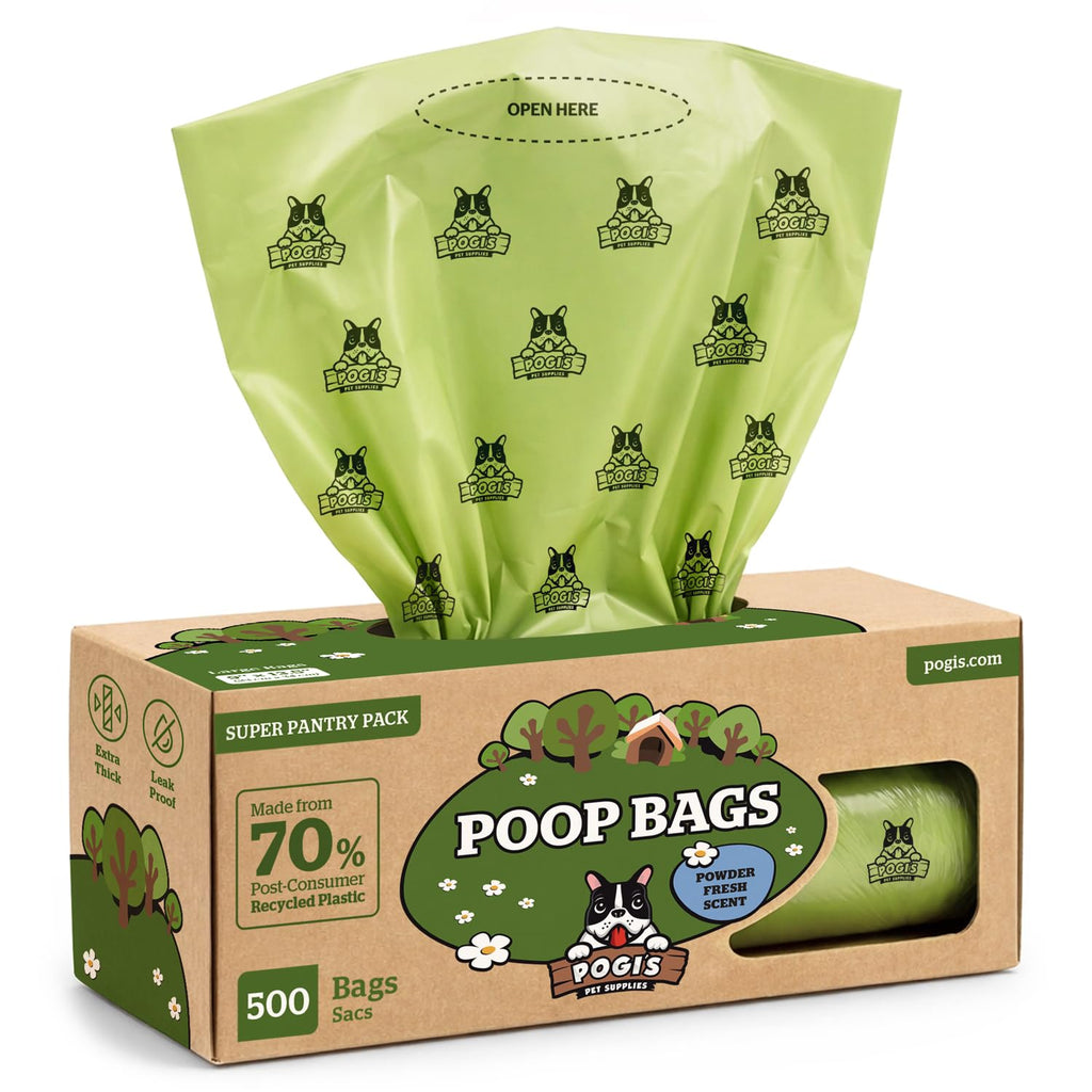 Large Dog Poop Bags, 500 Bags L38561