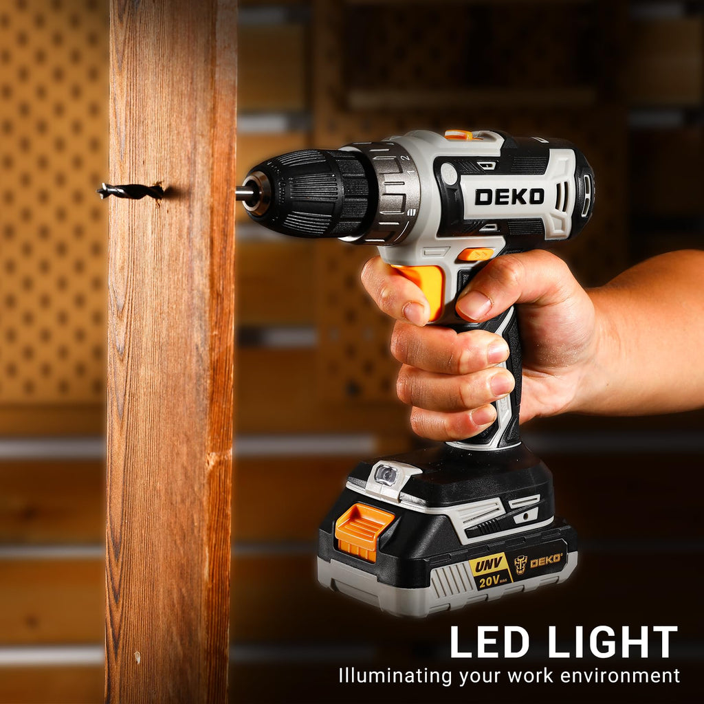 Cordless Drill 20V with Battery and Charger W980658