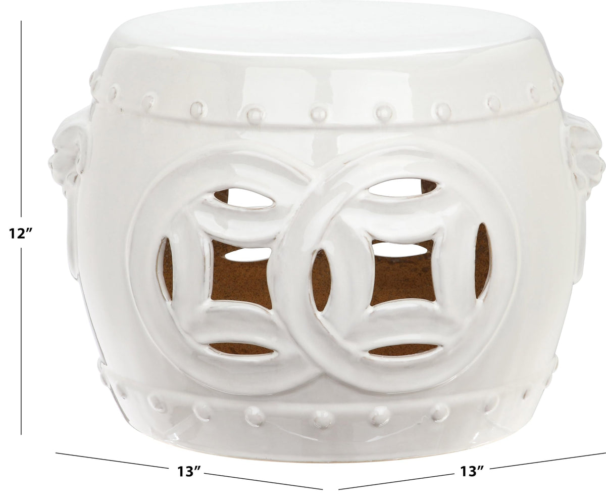 Ceramic Garden Stool R9974