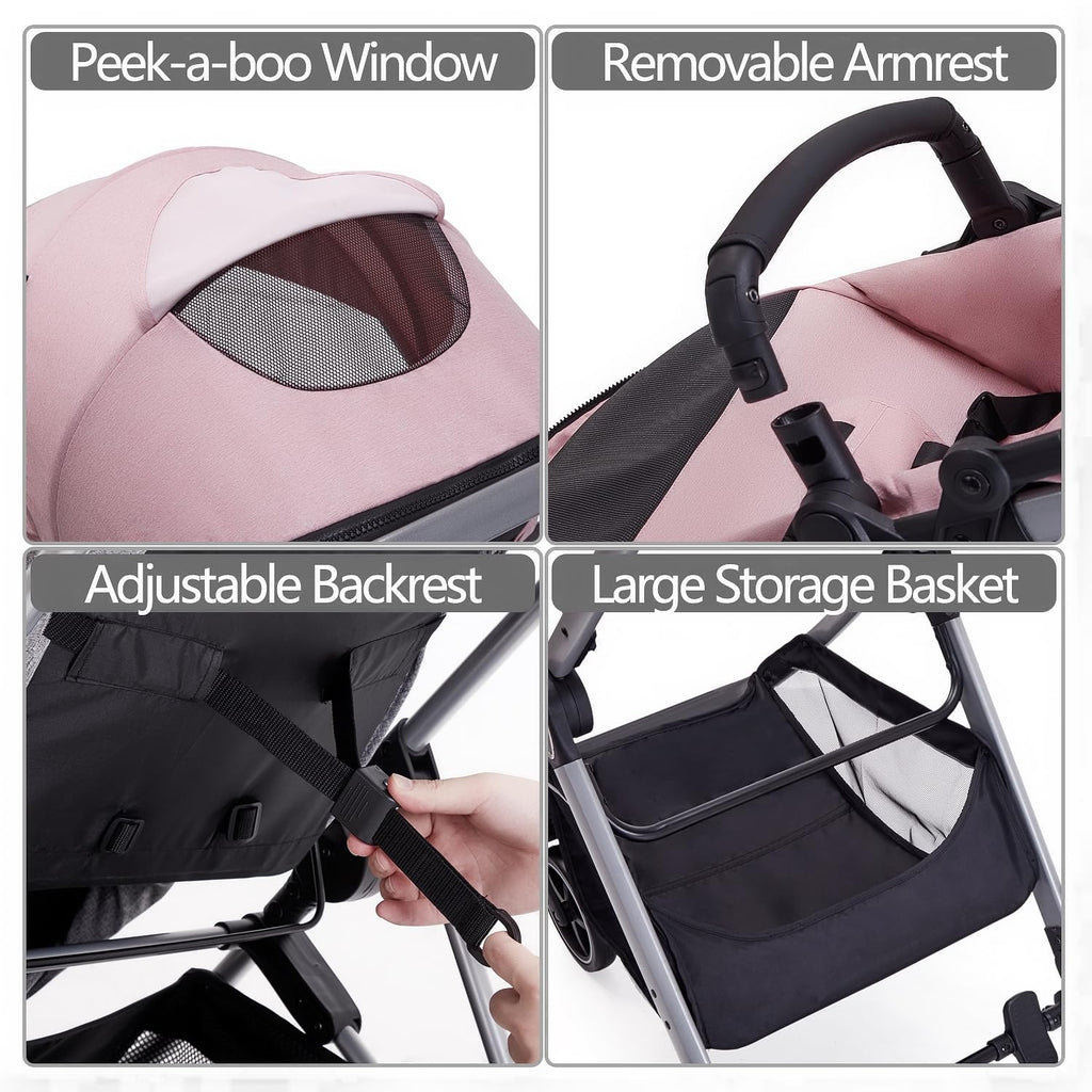 2 in 1 Convertible Baby Stroller M8756