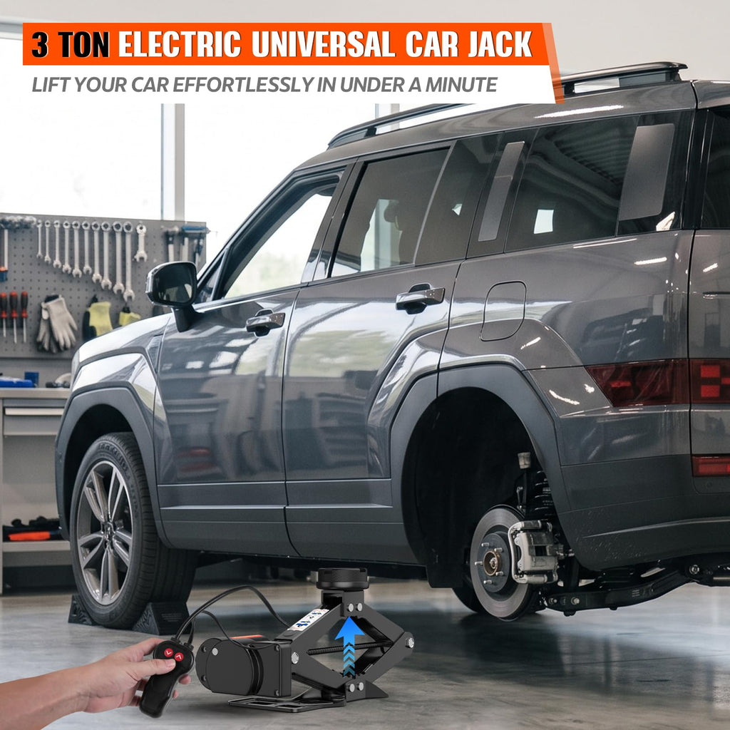 3 Ton Electric Car Jack Kit with Lug Wrench Y6596
