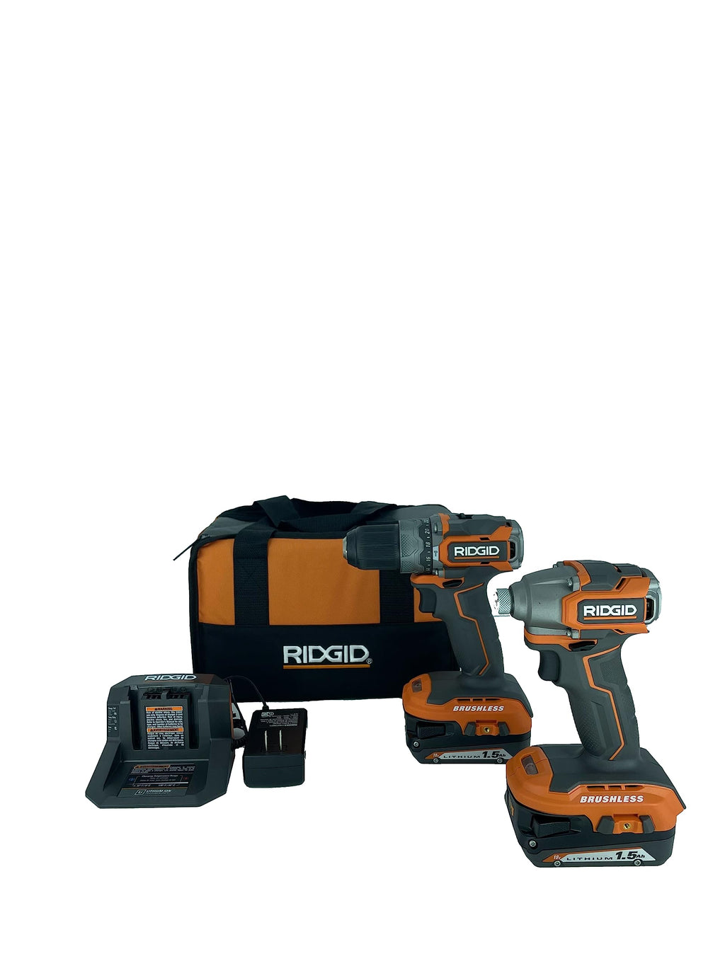 18V Brushless Cordless Hammer Drill and Impact Driver Combo Kit B35621