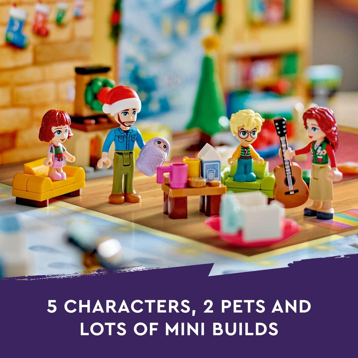 Advent Calendar with 5 Minifigures U5263
