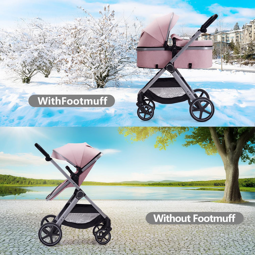 2 in 1 Convertible Baby Stroller M8756