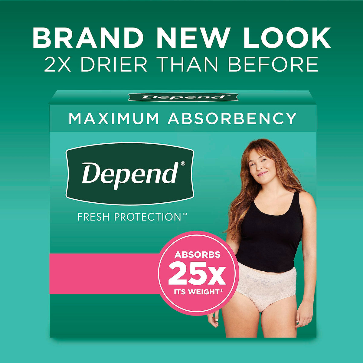 Adult Incontinence Underwear Bundle: Maximum S Blush 32 Count and Overnight S Blush 64 Count E64335