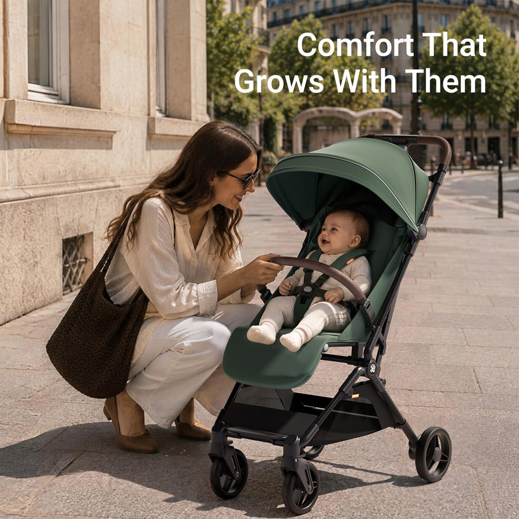 Lightweight Baby Travel Stroller with Carbon Fiber Frame J7406