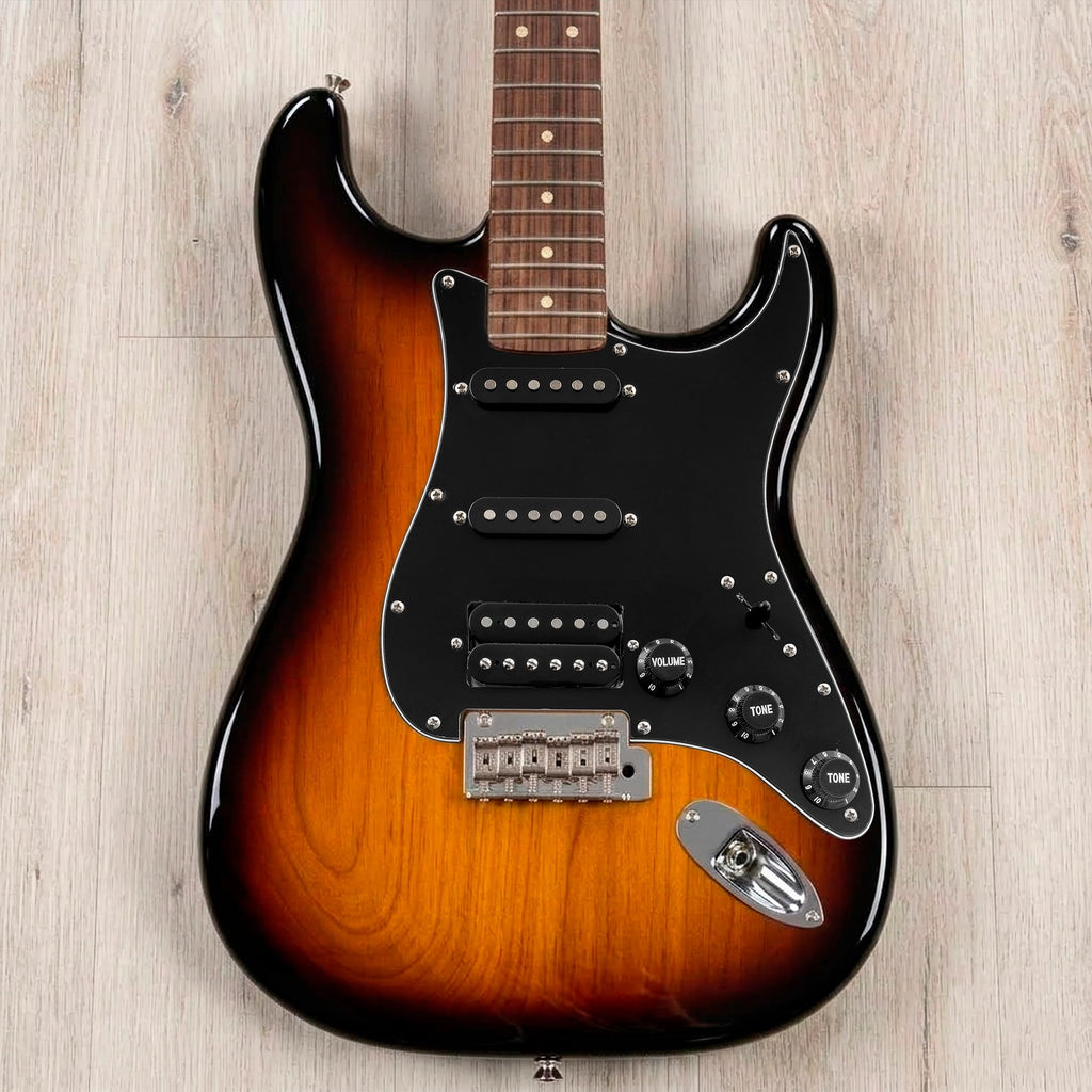Black Pre-wired HSS Pickguard Set U8372