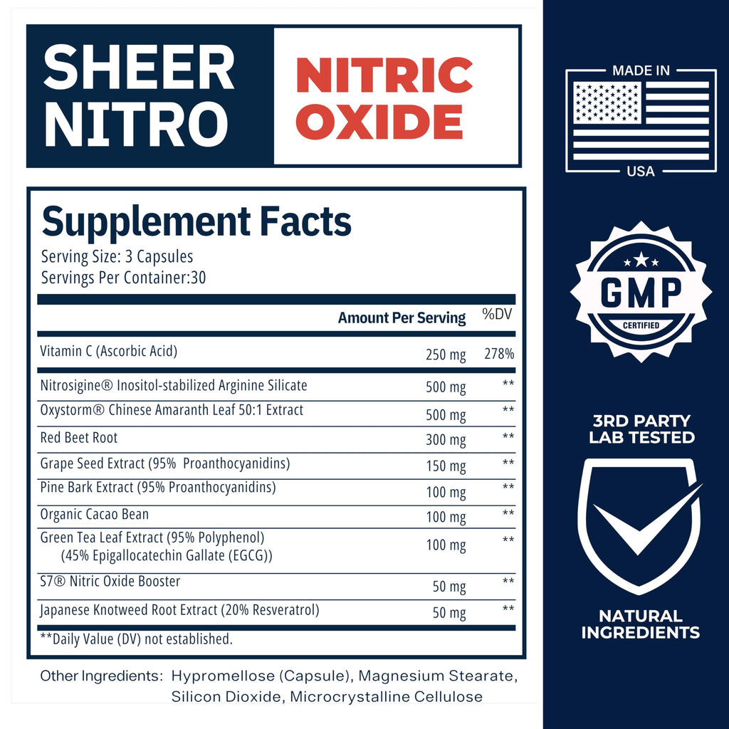 Nitric Oxide Supplement S397