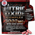 3000mg Nitric Oxide Complex 120 Capsules H878394
