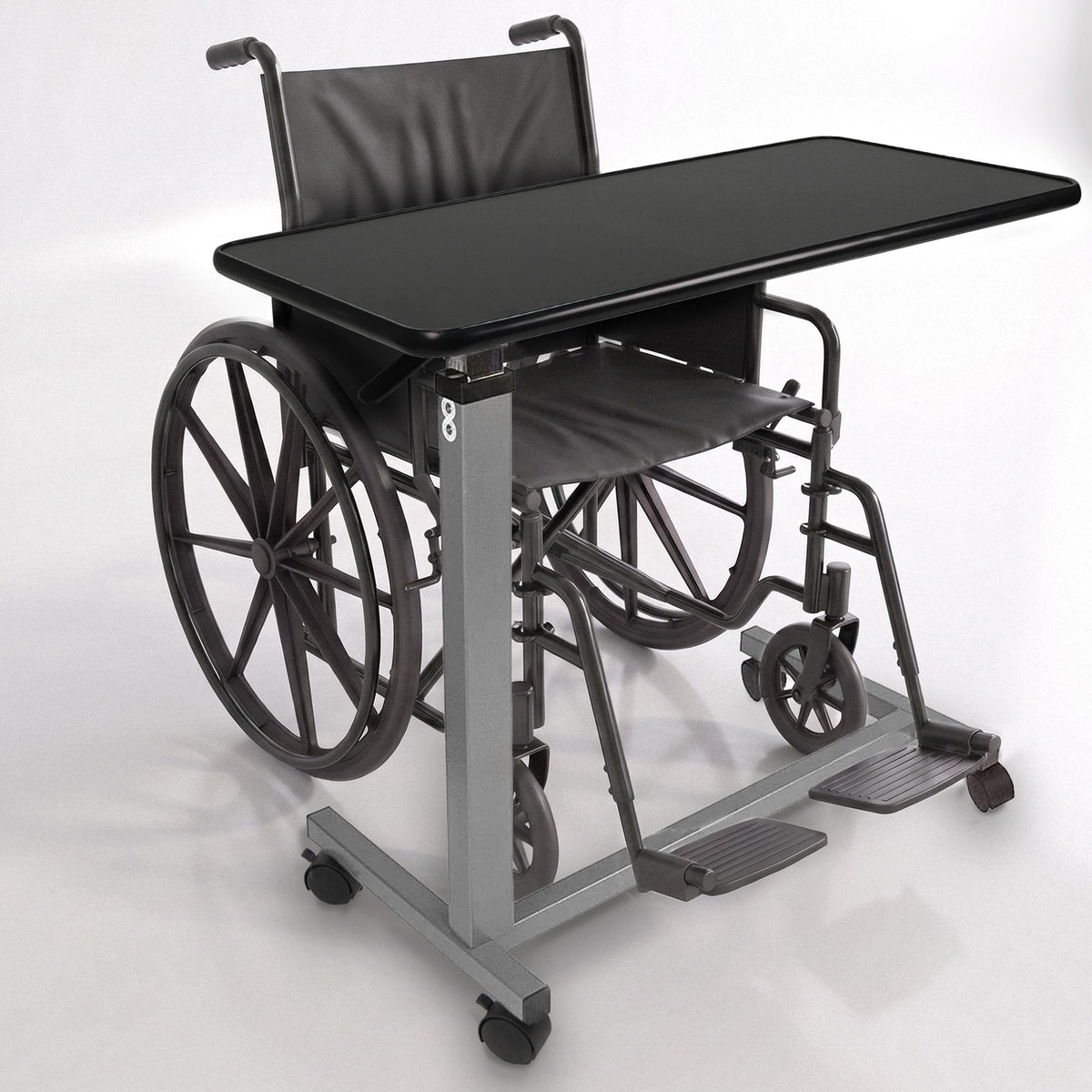 Adjustable Overbed Table with Wheels H35119