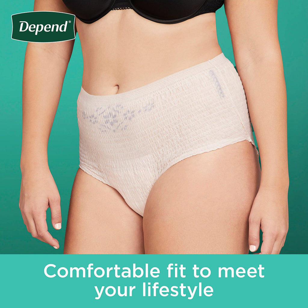 Adult Incontinence Underwear Bundle: Maximum S Blush 32 Count and Overnight S Blush 64 Count E64335