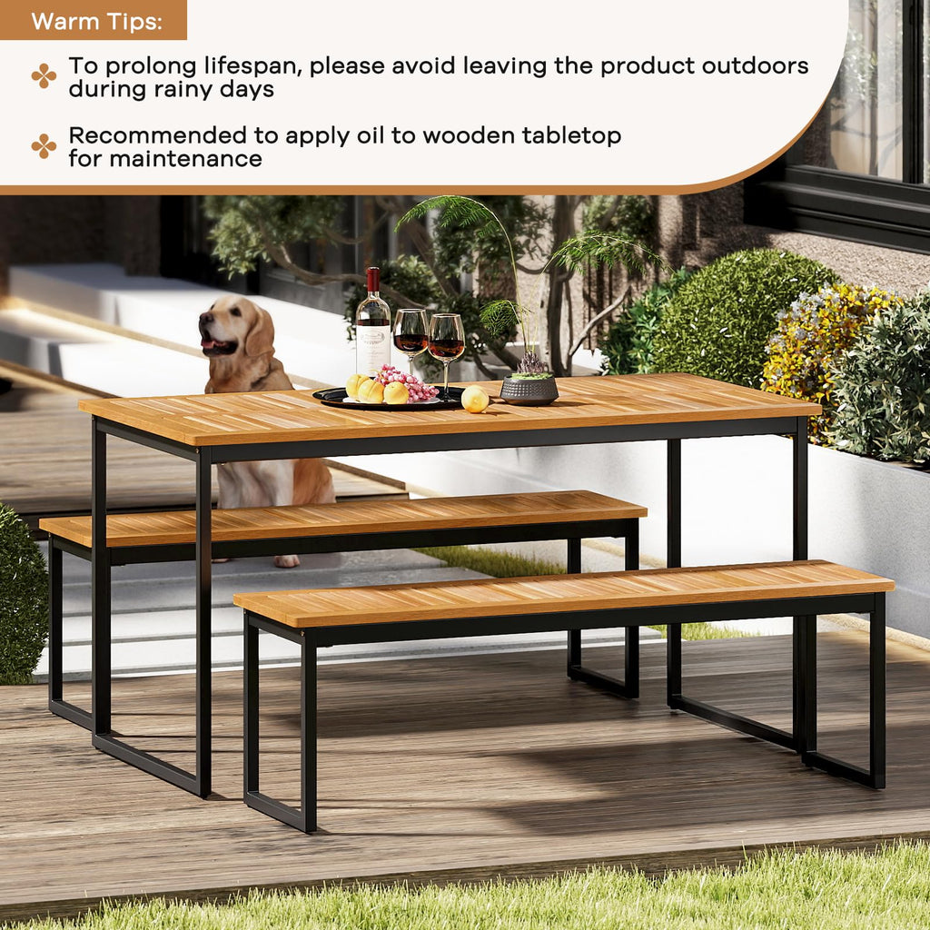 Patio Dining Bench N115