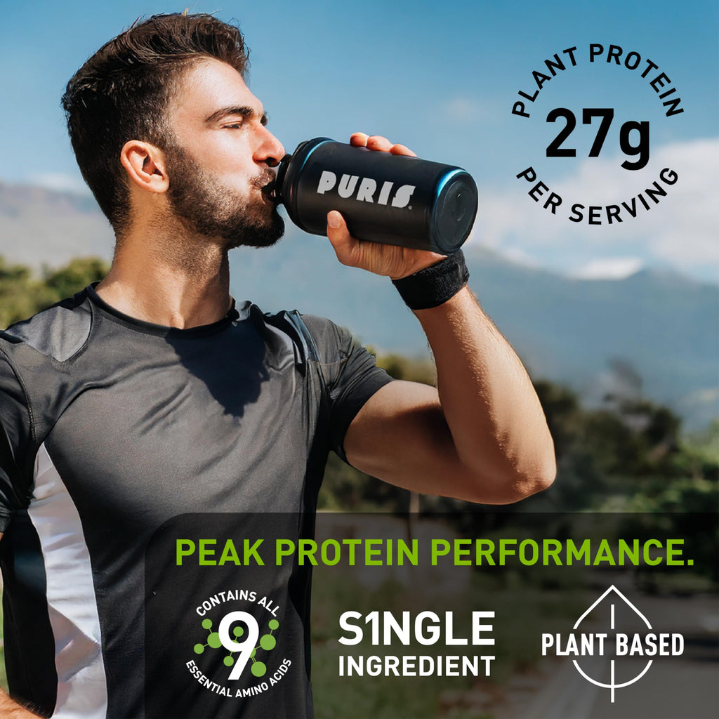 Vegan Pea Protein Powder, Unflavored, 2 lb A337