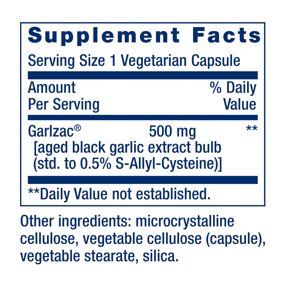 Aged Black Garlic 30 Capsules V58732