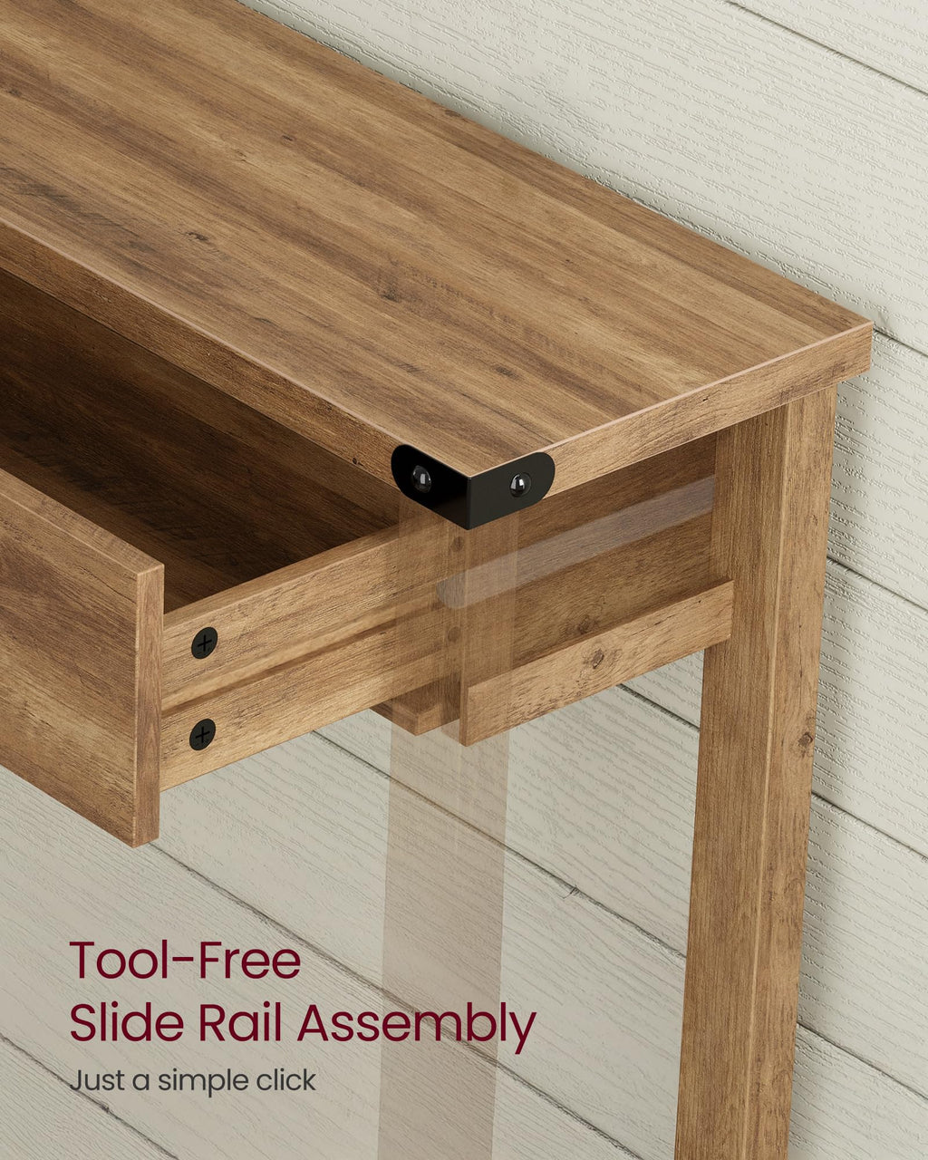 Narrow Console Table with 3 Drawers N209013