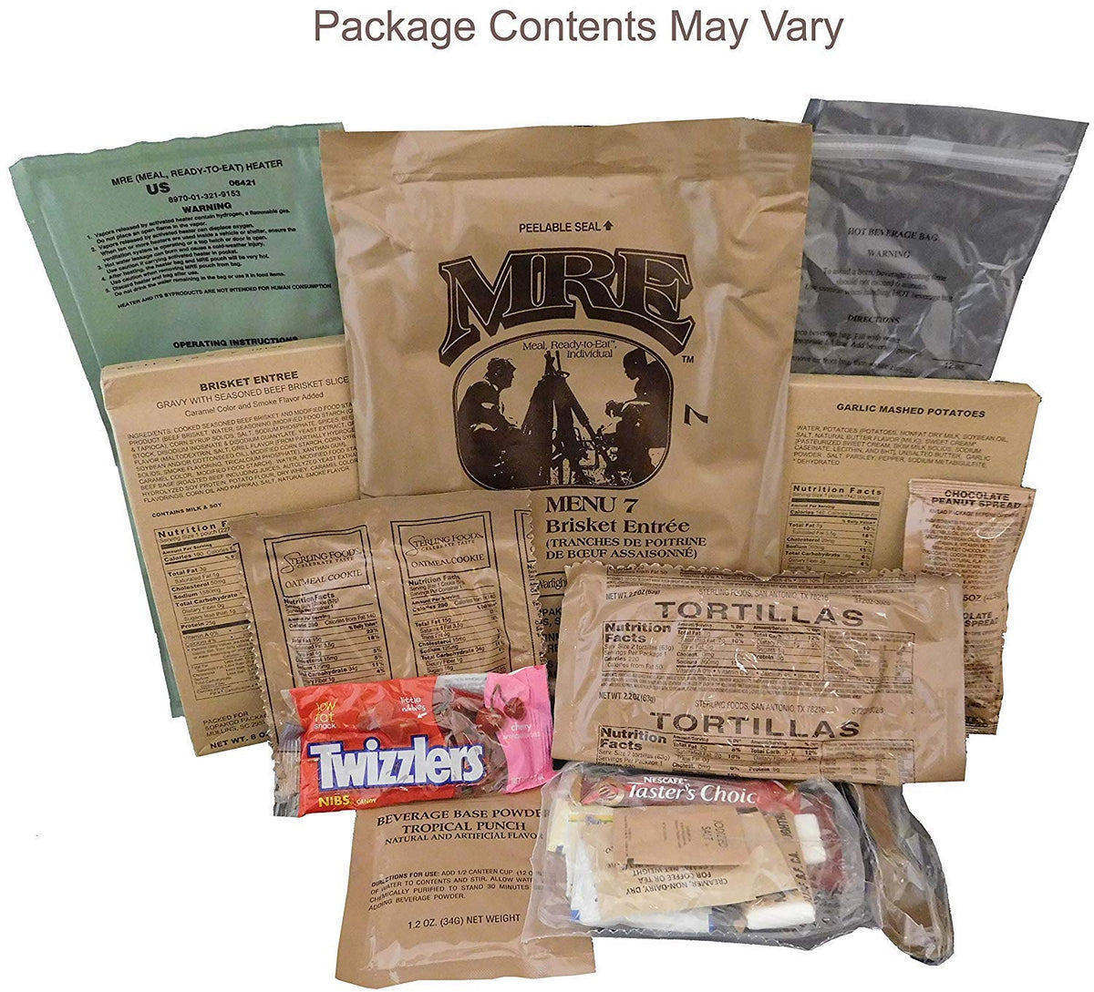 Meals Ready-to-Eat Assorted Flavor B91849