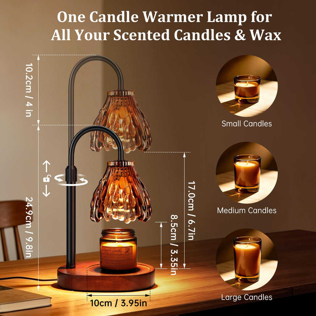 Candle Warmer Lamp with Timer Dimmable N13140