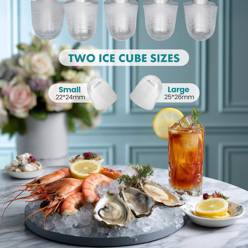 Portable Ice Maker Machine with Handle C462840