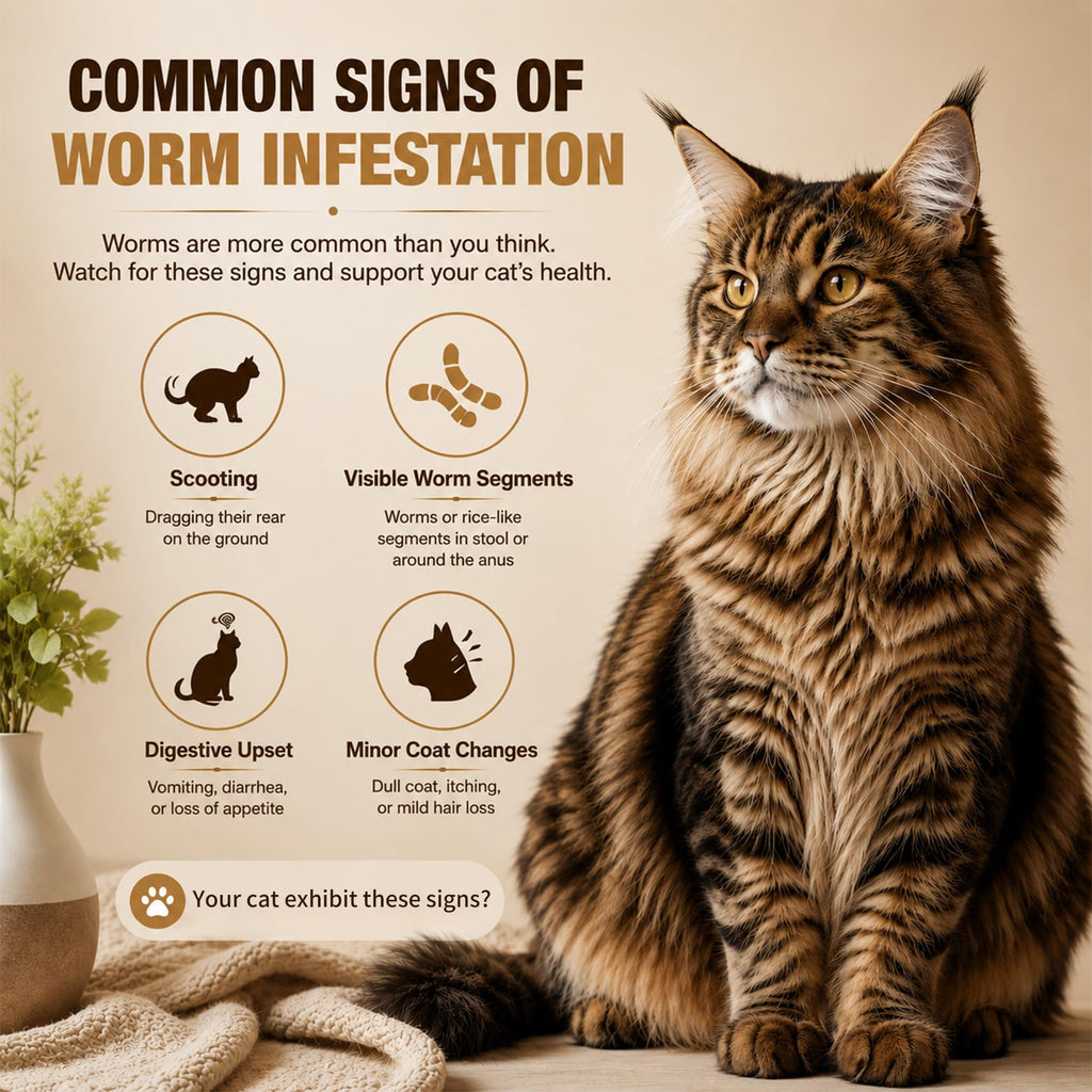 Cat Dewormer for Cats & Kittens M708