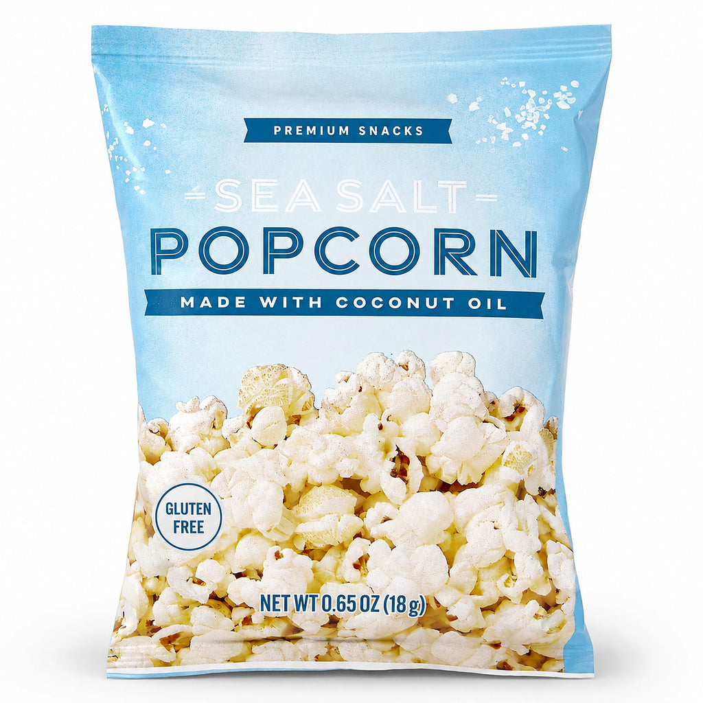 Sea Salt Popcorn with Coconut Oil P891839