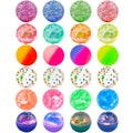 24 Pieces Bouncy Balls 32mm 6 Styles H777667