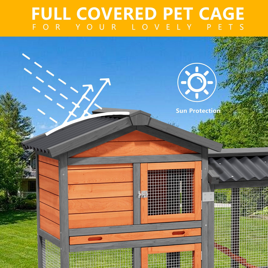 Wooden Chicken Coop I11171