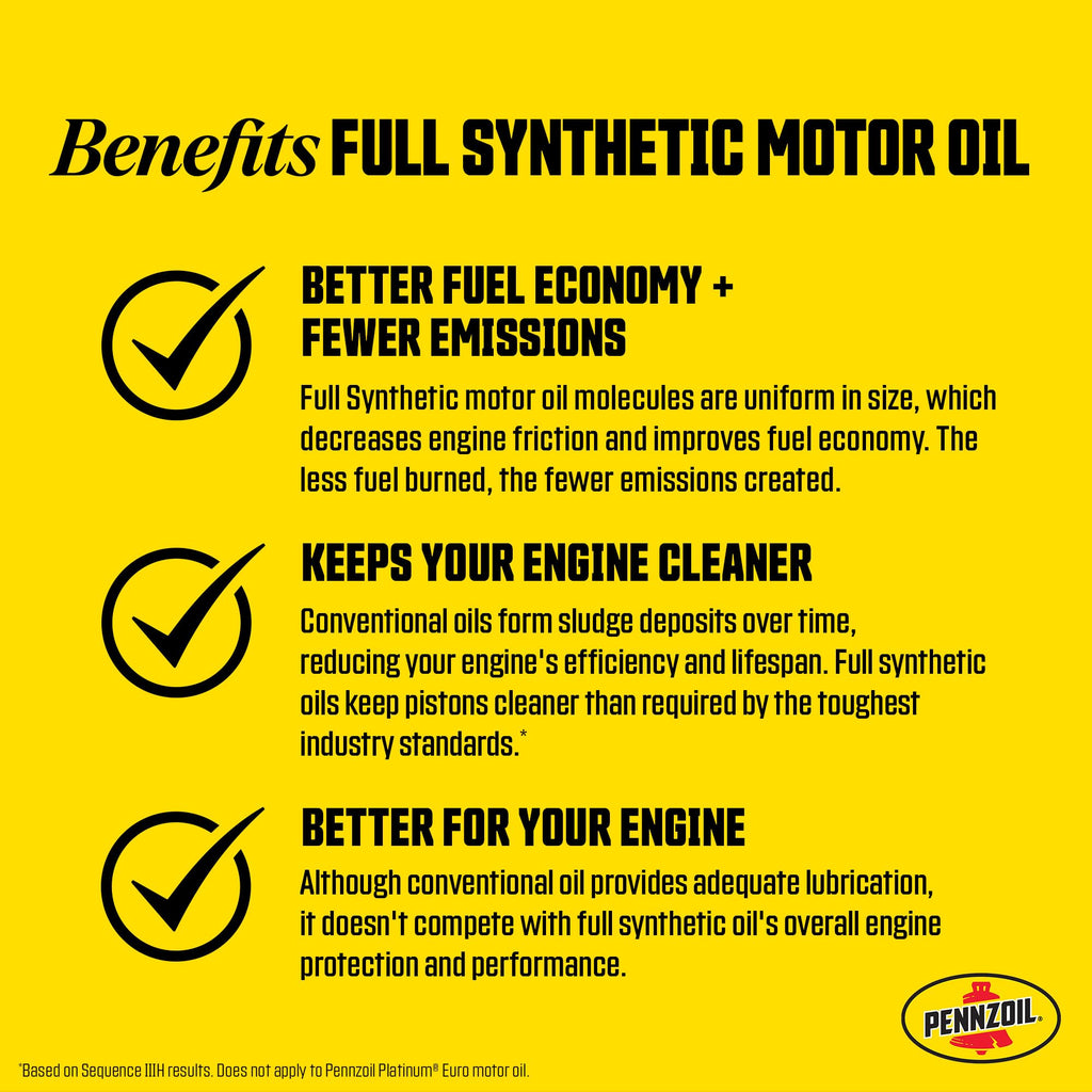 Full Synthetic 5W-30 Motor Oil, 5 Quart L9981