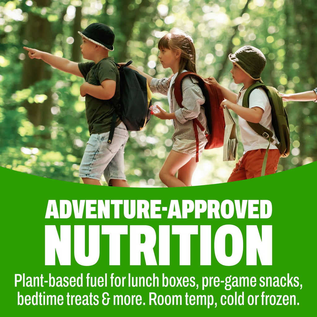 Organic Kids Vegan Protein Shakes Vanilla 8g Plant Protein 8 Fl Oz 12 Pack F341937