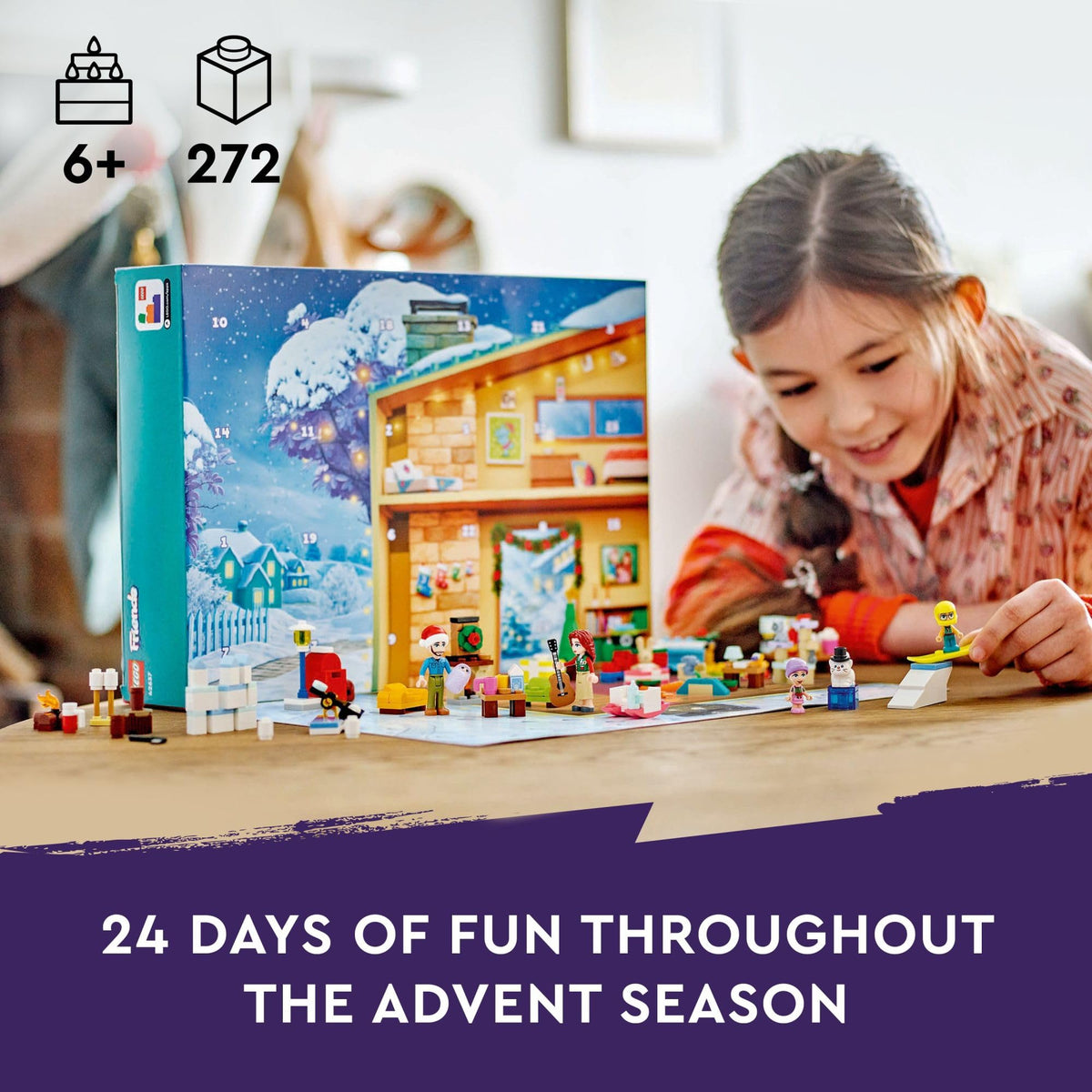Advent Calendar with 5 Minifigures U5263