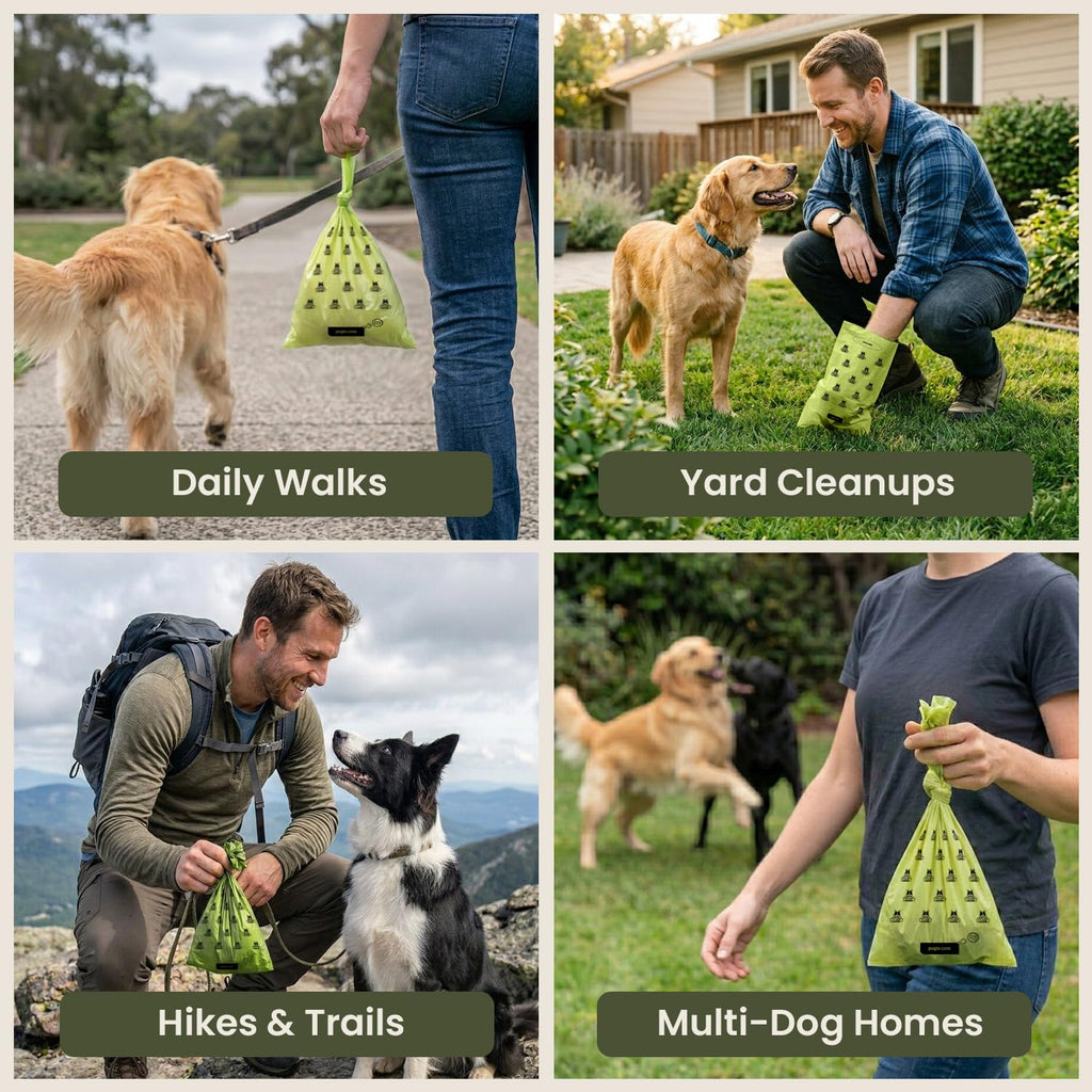 Large Dog Poop Bags, 500 Bags L38561